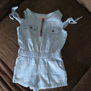 Stylish Light Blue Kids Romper